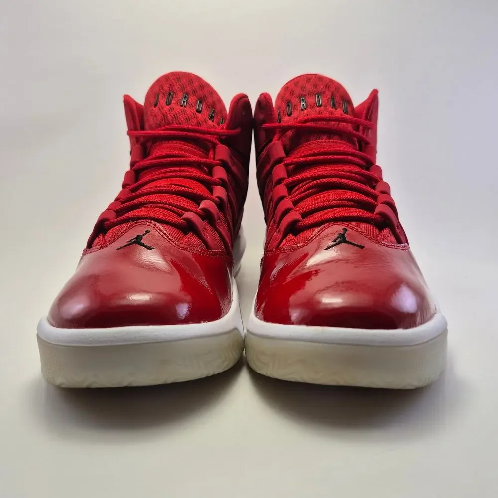JORDAN "Max Aura" Red Basketball Shoes Mens Size 7.5 - Picture 2 of 12
